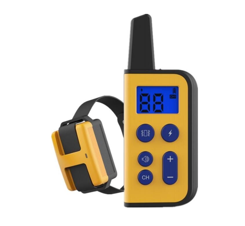 Collare Elettrico per Cani 2020 Raggio 1000m Telecomando per Animali Impermeabile Ricaricabile Display LCD Addestramento Personalizzato Modalità Bip Vibrazione Shock Statico Cani Tutte le Dimensioni