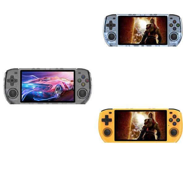POWKIDDY RGB10 MAX3 Console per Videogiochi Portatile Retro 5 Pollici Schermo IPS Alte Prestazioni Sistema Linux RK3566