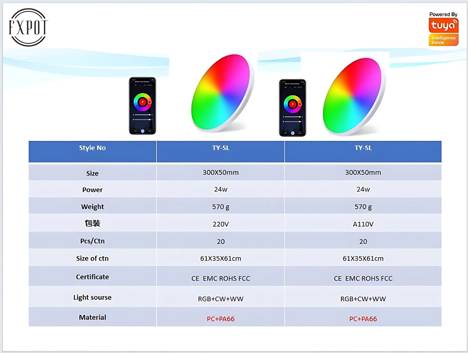 24W Tuya Zigbee Plafoniera Smart Wifi Lampada da soffitto a Led per Soggiorno Controllo Vocale Alexa Illuminazione Versatile ed Efficiente Decorazione della Casa Moderna