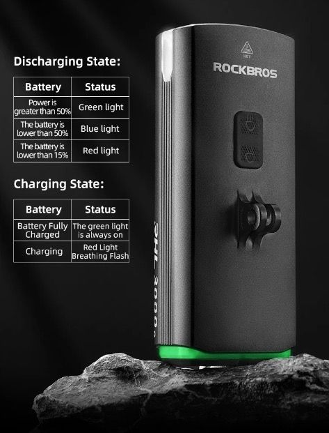 ROCKBROS RHL3000 luce bici anteriore 3000 lumen alta luminosità 10000mAh impermeabile MTB ciclismo su strada torcia elettrica ciclismo notturno accessori ciclismo regolazioni