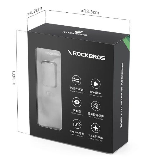 ROCKBROS RHL3000 luce bici anteriore 3000 lumen alta luminosità 10000mAh impermeabile MTB ciclismo su strada torcia elettrica ciclismo notturno accessori ciclismo regolazioni