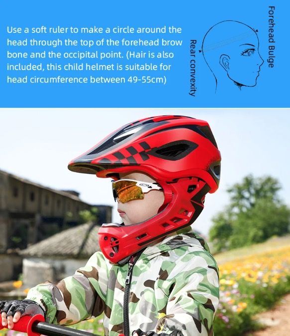 ROCKBROS casco da ciclismo per bambini design rimovibile struttura integrale modellata ventilazione traspirante attrezzatura protettiva per giovani ciclisti sport d'avventura