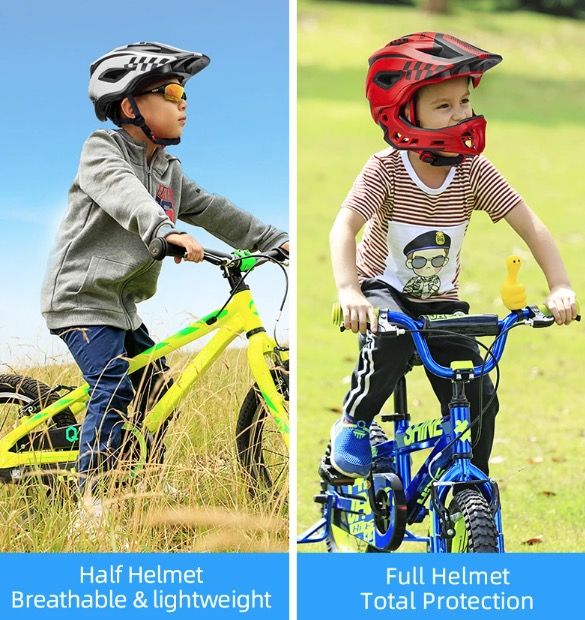 ROCKBROS casco da ciclismo per bambini design rimovibile struttura integrale modellata ventilazione traspirante attrezzatura protettiva per giovani ciclisti sport d'avventura
