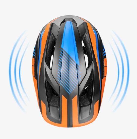 ROCKBROS casco da ciclismo per bambini design rimovibile struttura integrale modellata ventilazione traspirante attrezzatura protettiva per giovani ciclisti sport d'avventura