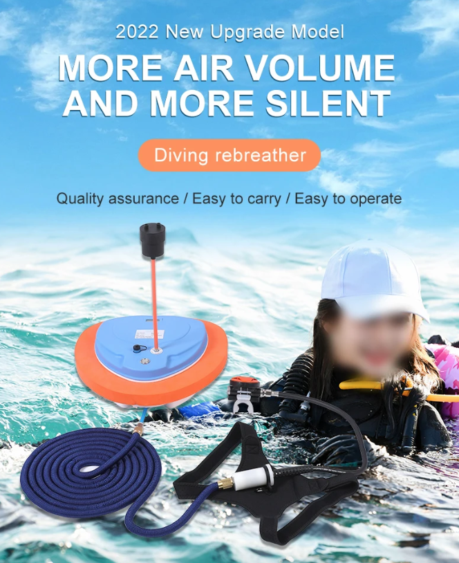 Ventilatore per immersione subacquea Z270 Z500 regolatore di respirazione ricaricabile per un'esplorazione acquatica confortevole