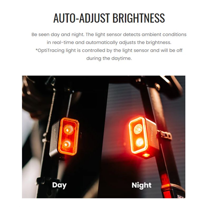 Magicshine SEEMEE300 Luce Posteriore Intelligente con 300 Lumen, Visibilità a 360°, Impermeabile IPX6, Luce di Sicurezza per Ciclismo