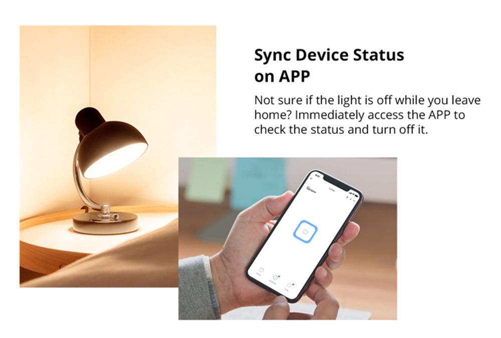 Modulo interruttore WiFi SONOFF Basic R2 con controllo vocale per illuminazione domestica intelligente, compatibile con Alexa e Google