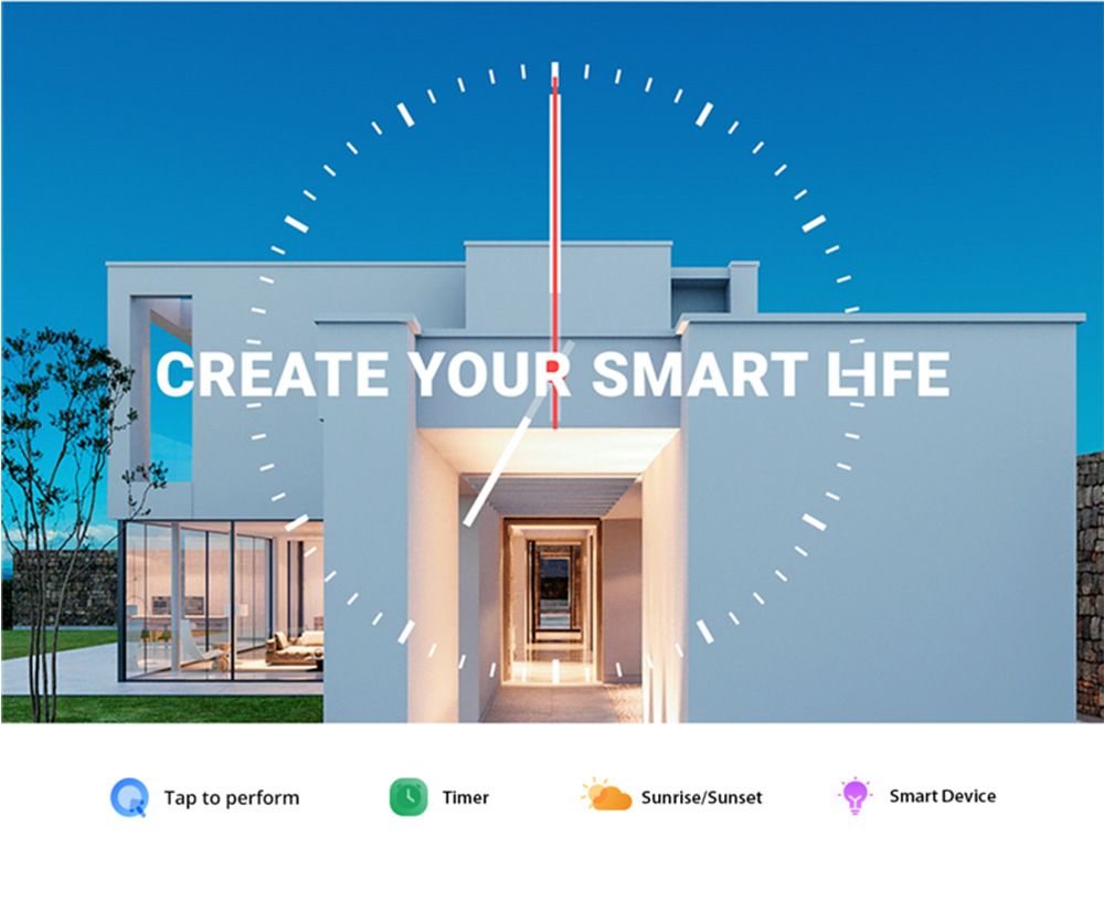 Modulo interruttore WiFi SONOFF Basic R2 con controllo vocale per illuminazione domestica intelligente, compatibile con Alexa e Google