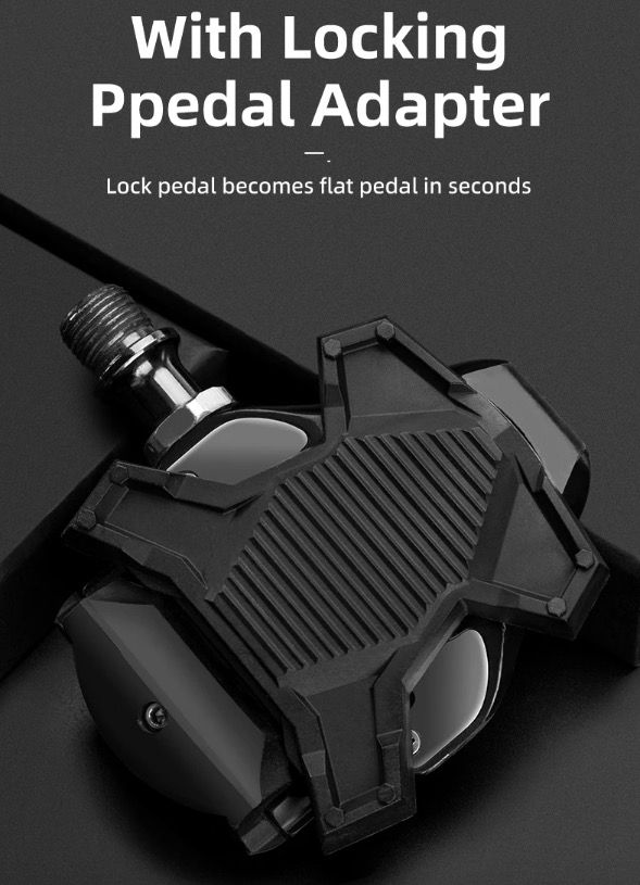 Pedali Autobloccanti ROCKBROS SPD-SL Ultraleggeri Bici da Strada Lega di Alluminio Ciclismo Leggero Stabilità Migliorata Efficienza per Lunghe Distanze Assale in Acciaio Cromoly