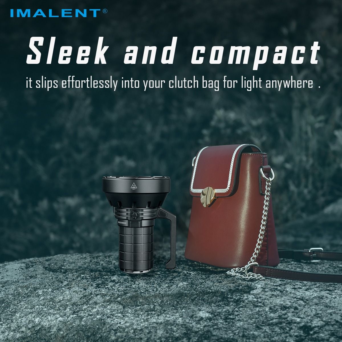 IMALENT SR16 Torcia LED Ultra Potente 55000 Lumen, Fascio Lungo 1715m. Ideale per Outdoor!
