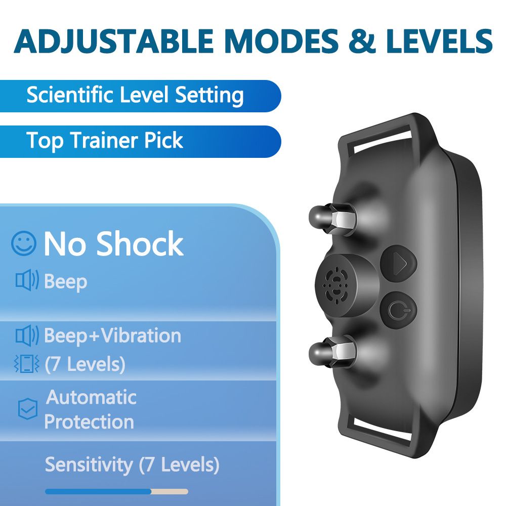 Collare Elettrico Intelligente Antiabbaio T012 con Tecnologia Ultrasuoni Soluzione Innovativa per Fermare Abbaiare Cani Benessere Canino e Controllo Abbaiamento Efficace