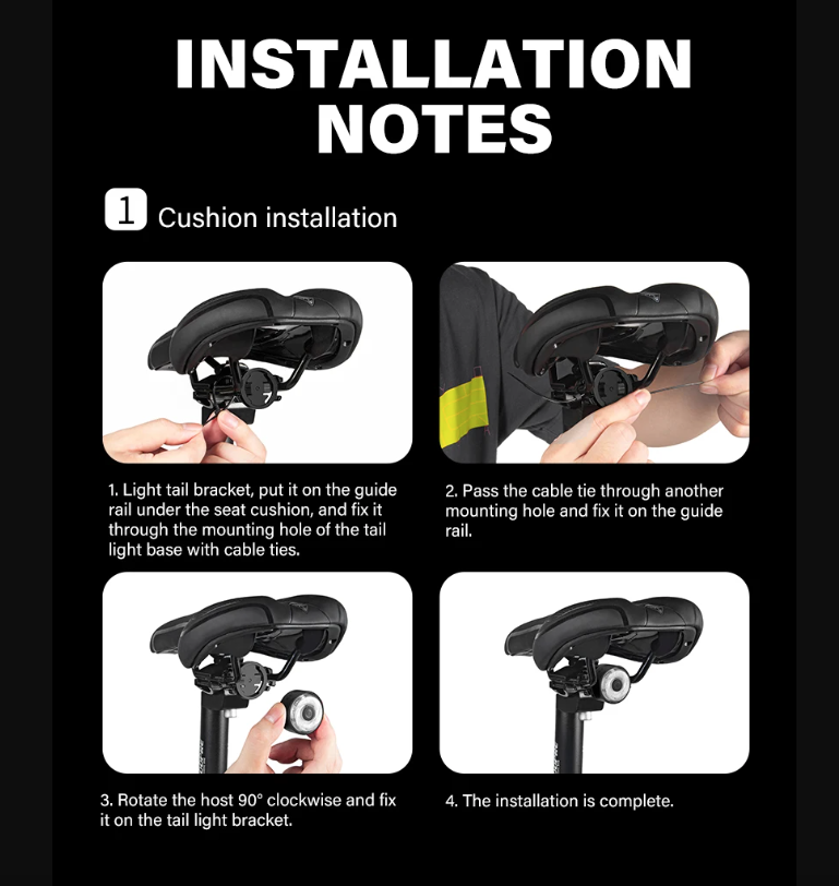 TOWILD TL03Pro Luce Posteriore Bicicletta LED con Sensore di Frenata Intelligente e Flash a Sette Colori Plastica ABS Resistente per Sicurezza e Visibilità Massima