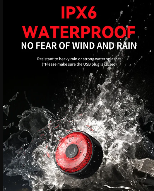 Scopri TOWILD TL03 luce freno intelligente per bicicletta con sensore ambientale design in lega di alluminio cinque modalità di lampeggio per massima sicurezza e visibilità in bici