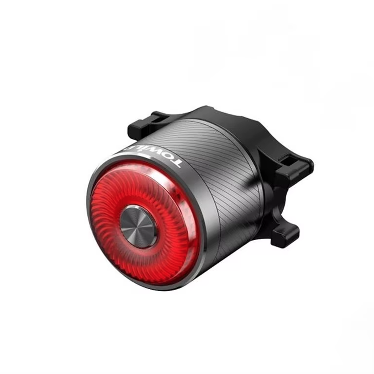TOWILD TL05 Luce Posteriore con Rilevamento Automatico della Frenata Intelligente, Impermeabile IPX6, Luce di Sicurezza per Bicicletta con Batteria da 100 Ore