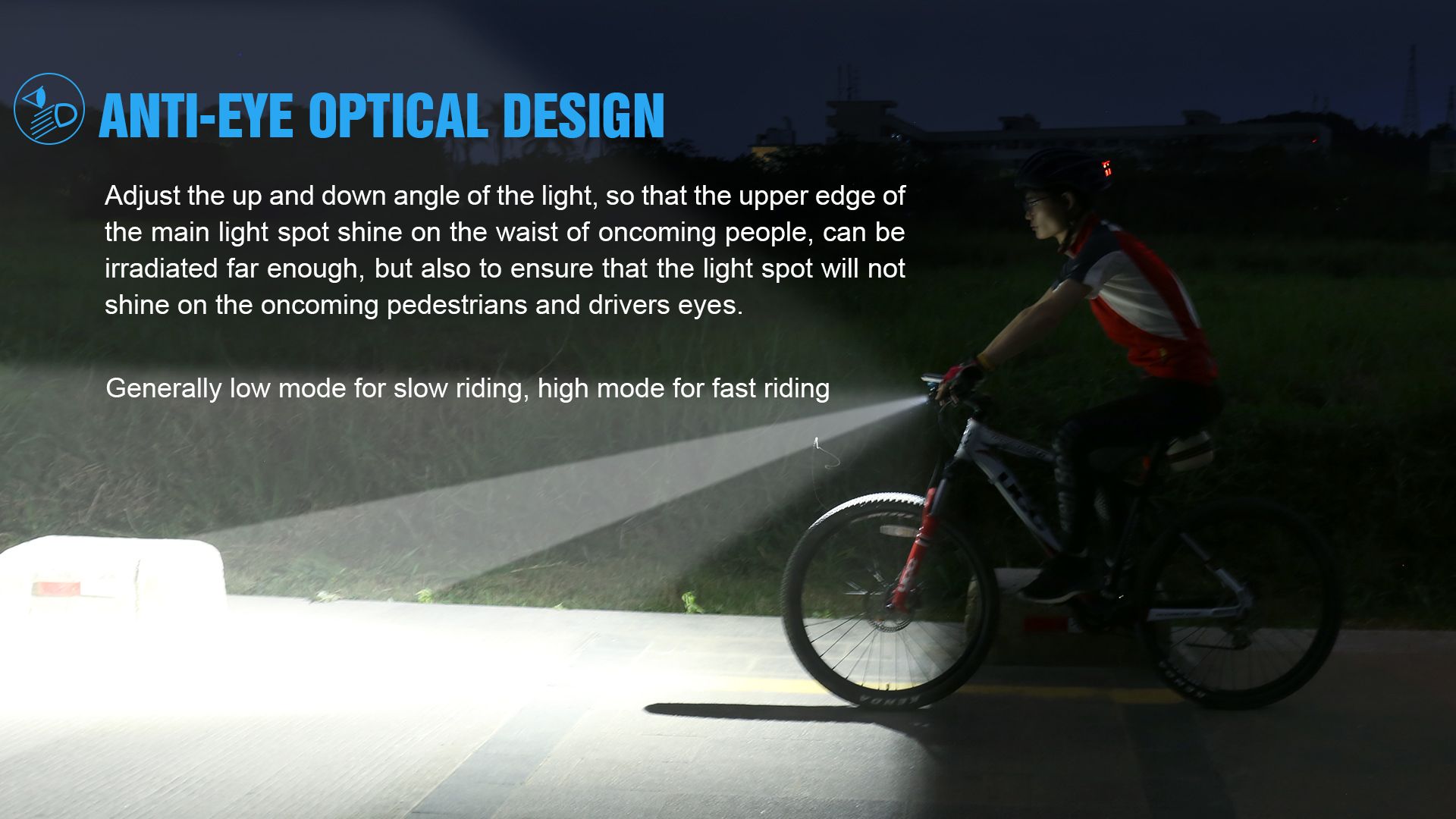 TrustFire D2R Luce per Bicicletta 450LM Impermeabile Faro Anteriore Ricaricabile con Type-C Lampada Ciclistica per Sicurezza e Visibilità