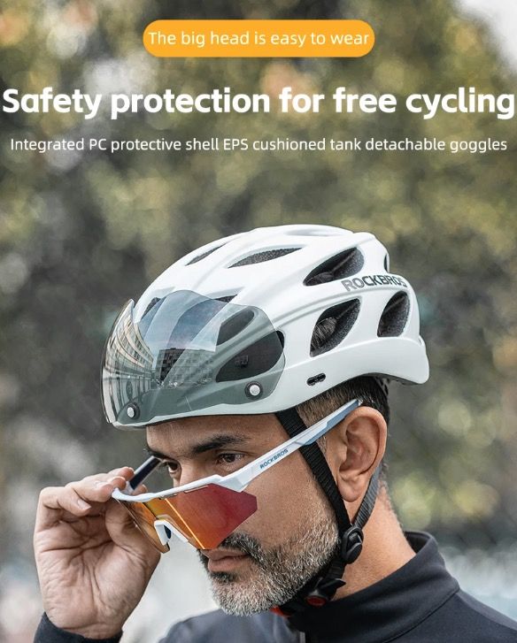 ROCKBROS ULTRALIGHT Casco Da Bicicletta Resistente Agli Urti Traspirante Per MTB Ciclismo Su Strada Con Sistema Di Ventilazione