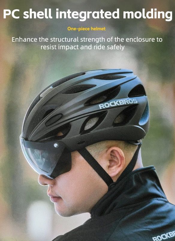 ROCKBROS ULTRALIGHT Casco Da Bicicletta Resistente Agli Urti Traspirante Per MTB Ciclismo Su Strada Con Sistema Di Ventilazione