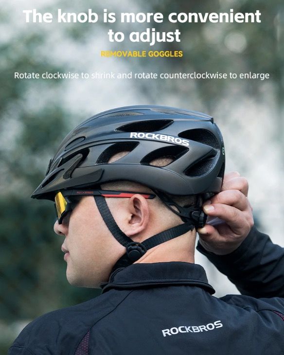 ROCKBROS ULTRALIGHT Casco Da Bicicletta Resistente Agli Urti Traspirante Per MTB Ciclismo Su Strada Con Sistema Di Ventilazione