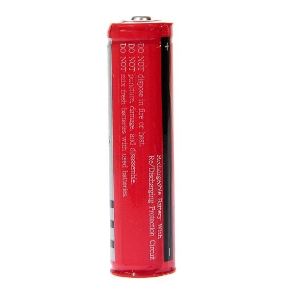 UltraFire 18650 3.7V 3000mAh Batteria Ricaricabile per Torce, Dispositivi Vape, Dispositivi ad Alto Assorbimento, Ecologica