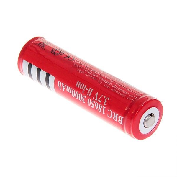 UltraFire 18650 3.7V 3000mAh Batteria Ricaricabile per Torce, Dispositivi Vape, Dispositivi ad Alto Assorbimento, Ecologica