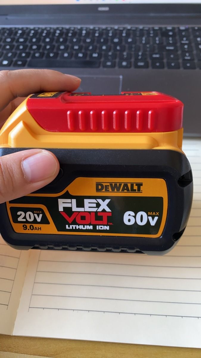 DEWALT DCB609 FLEXVOLT 20V/60V MAX Batteria al Litio 9.0Ah
