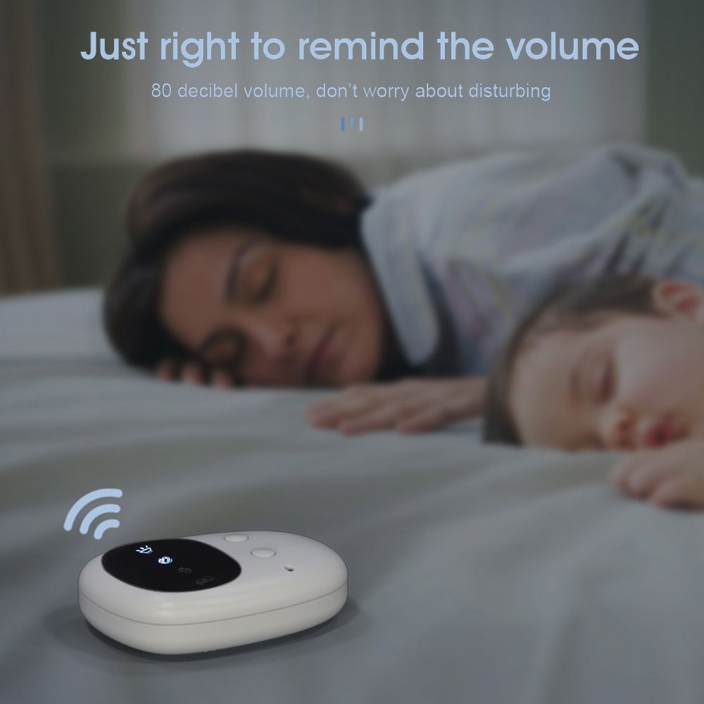 Allarme senza fili per enuresi notturna per neonati, bambini e adulti - Allarme per bagnare il letto - Addestramento al vasino