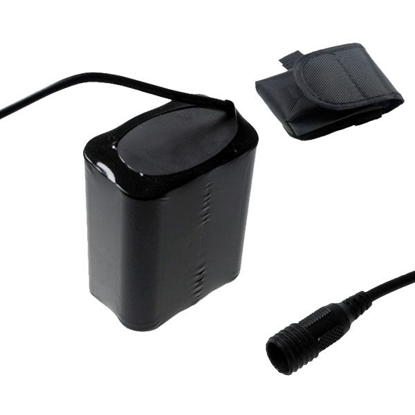 UltraFire 8.4V 13200mAh Batteria per faro da bici ad alta capacità con interfaccia a vite fissa Luce LED per bicicletta