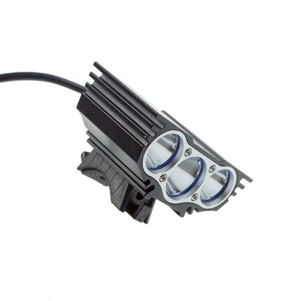Solarstorm X3 Faro per bicicletta 3000 lumen LED U2 4 modalità Durevole Ricaricabile per guida urbana e mountain bike