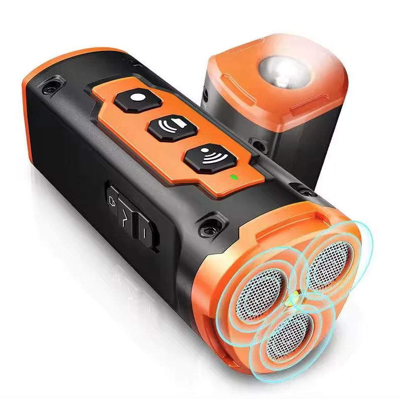 Dispositivo di Addestramento per Cani ad Ultrasuoni Tecnologia Innovativa Controllo dell'Abbaio Accessorio Antiabbaio per Cani con Suoni Multipli e Torcia Integrata
