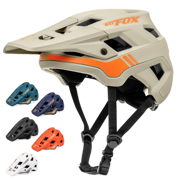 Casco bici BATFOX per mountain bike Tecnologia In-Mold regolabile comfort e sicurezza disponibile in colori vivaci per un look unico adatto a uomini e donne