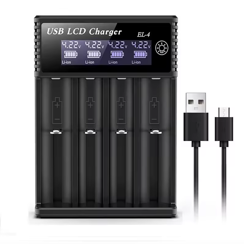 4 Slots USB
