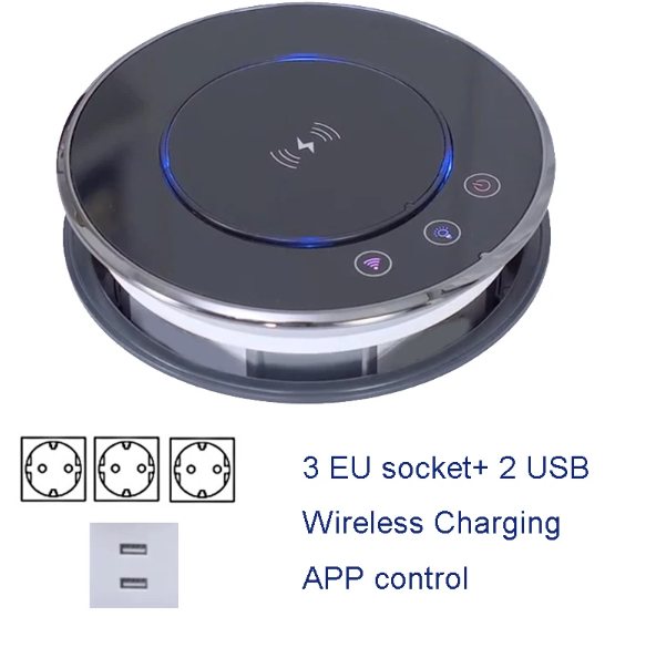 Three position+2 USB